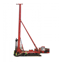 Expansion Arm Crawler Type Hydraulic pile driver