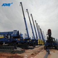 High flow hydraulic pile driver machine price